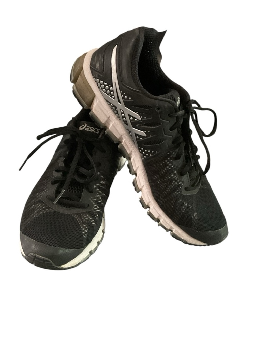 ASICS Black/White/Metallic Gel-Quantum I80 TR